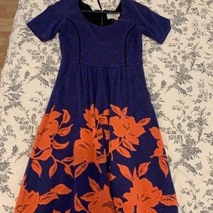 Anthropologie HD in Paris blushed blooms dress